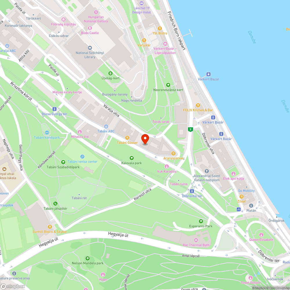 Utcai szemetes bejelentés helye