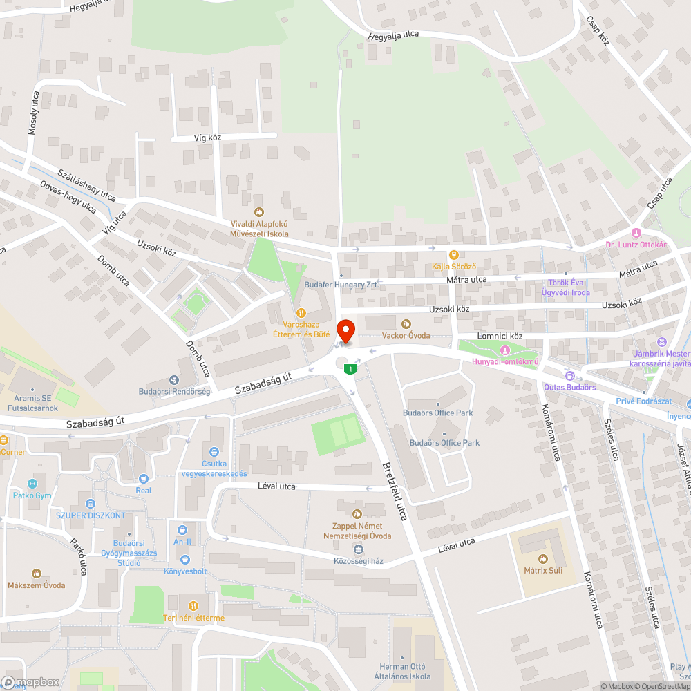 Kopott és lógó tábla bejelentés helye