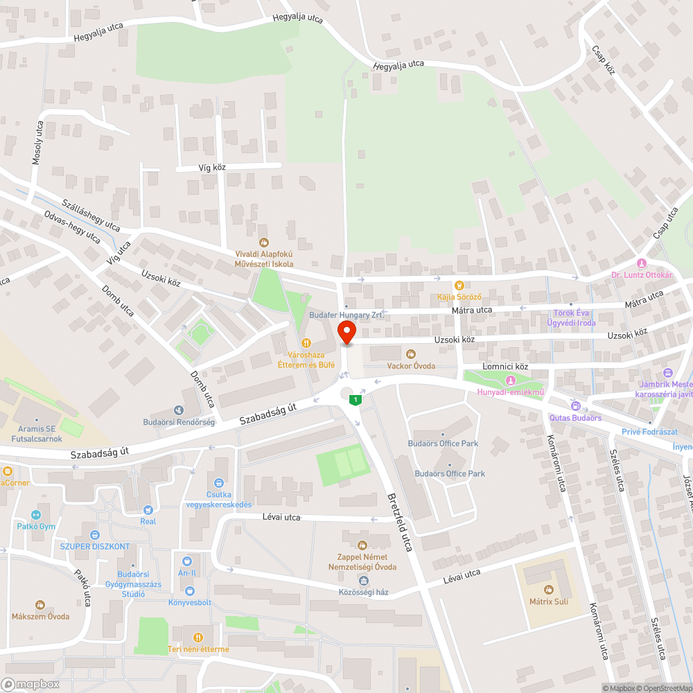 Kopott tábla, és használatlan parkoló? bejelentés helye