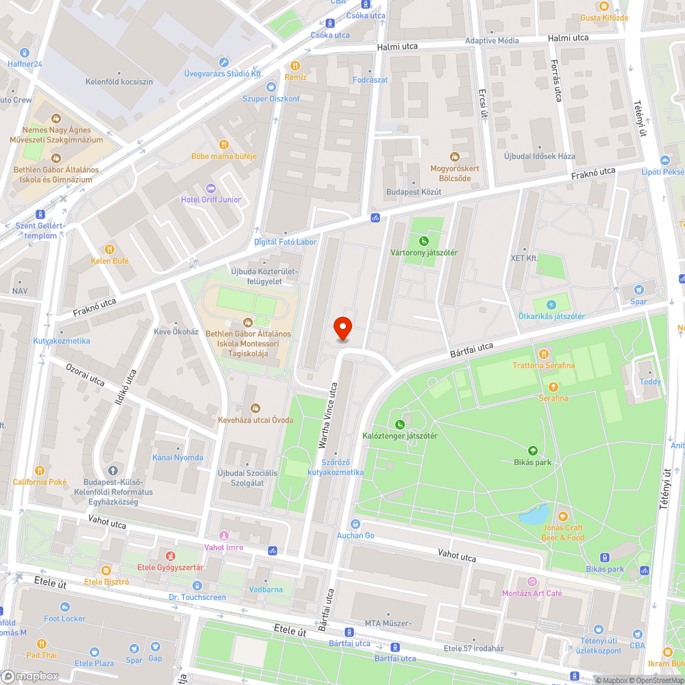 Eltűnt szemetes bejelentés helye