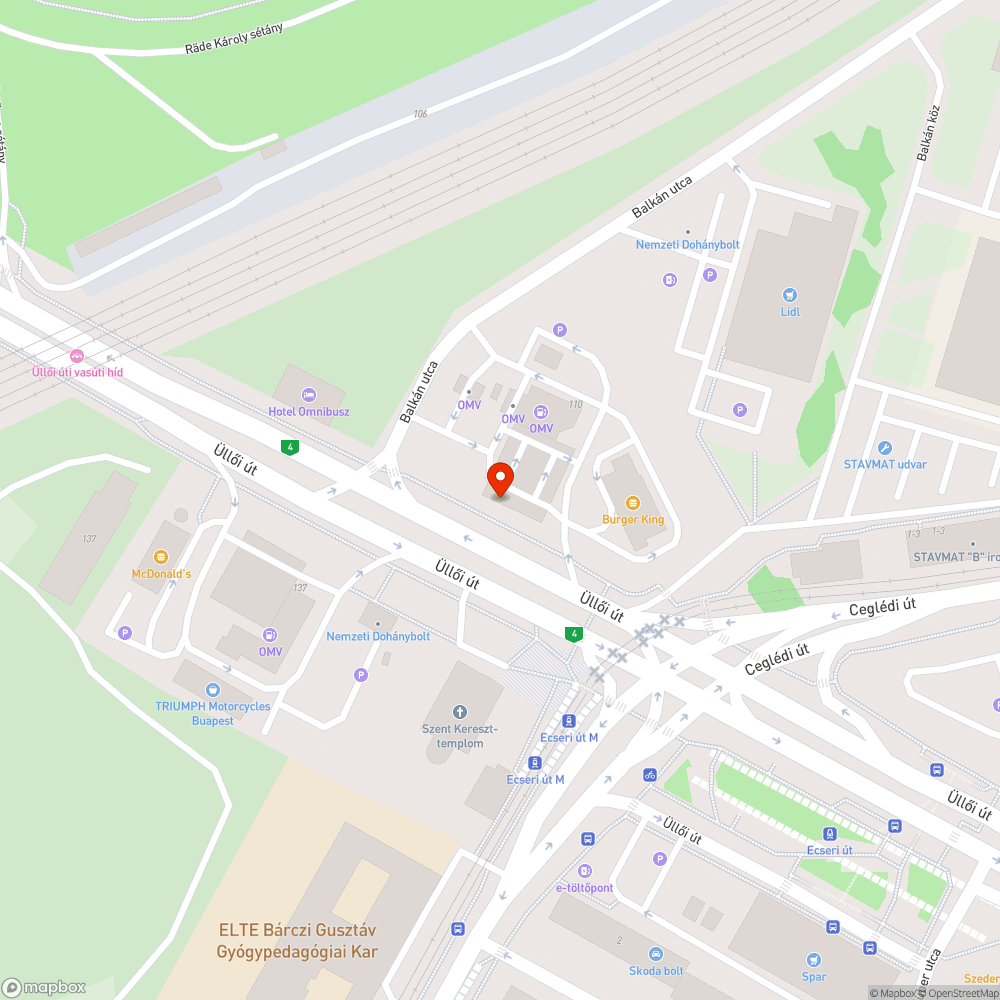 Hiányzó felfestés bejelentés helye