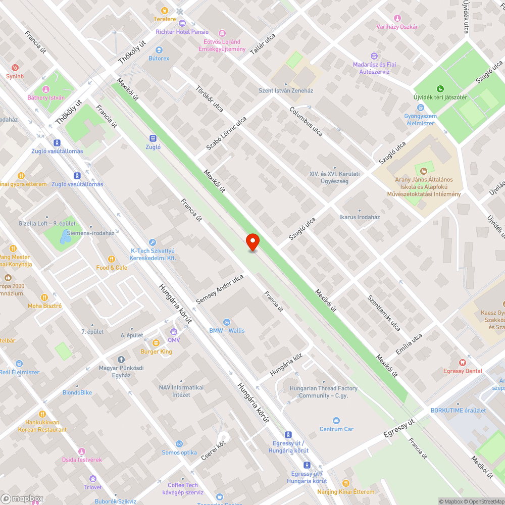 Szeméttenger a Francia úton bejelentés helye