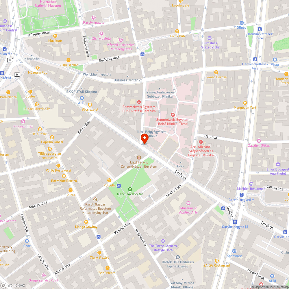 Megrongált telefonfülke bejelentés helye