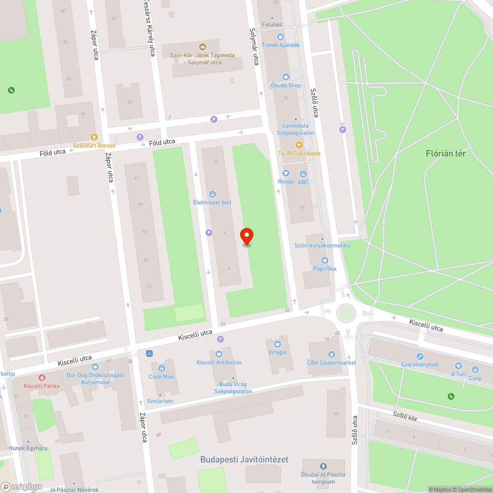 Elszállítatlan karácsonyfák szanaszéjjel a parkban bejelentés helye