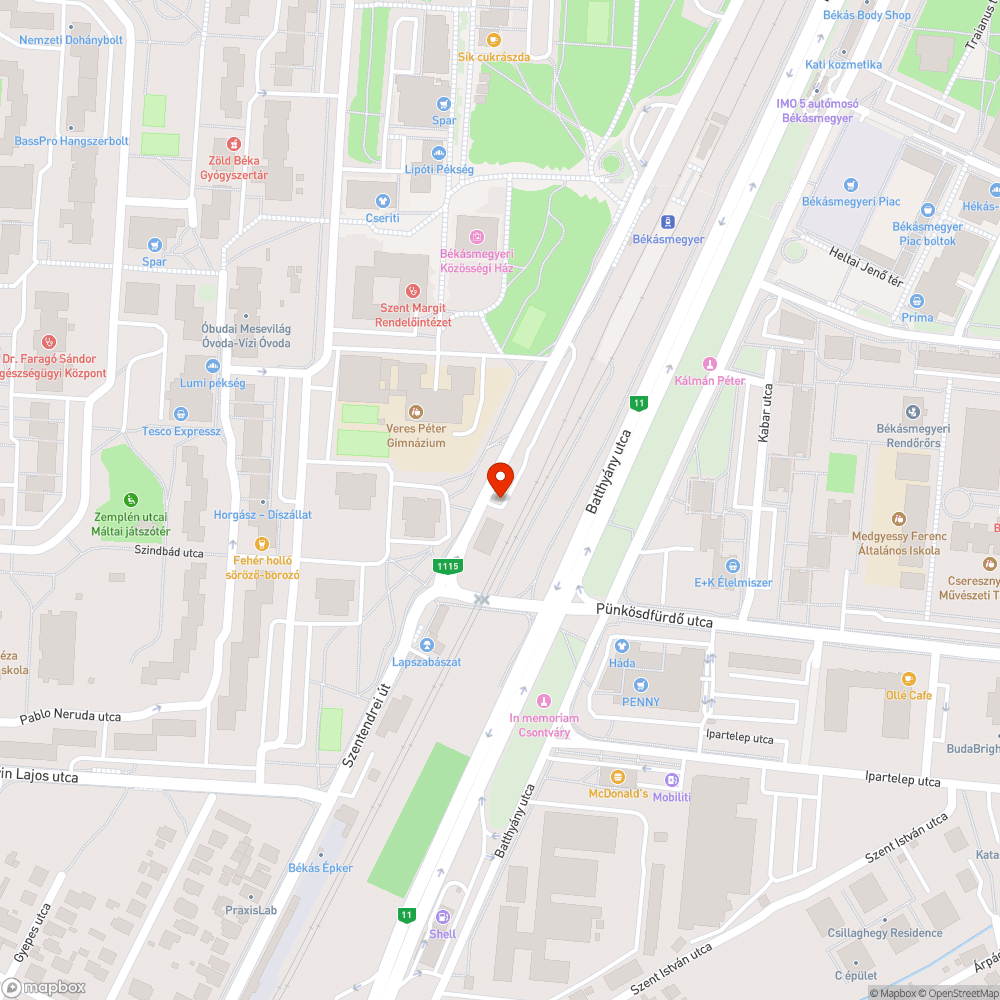 Műszaki lejárt bejelentés helye