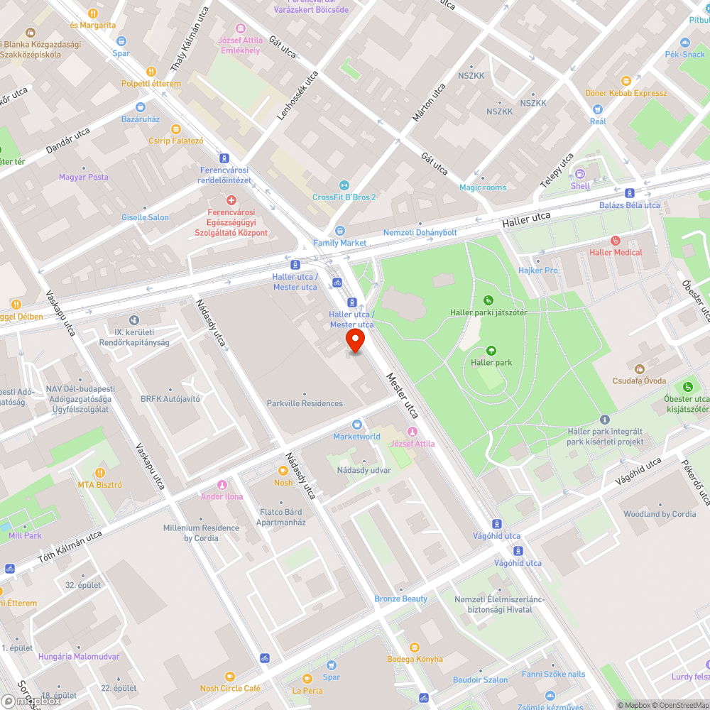 Veszélyes aknafedél bejelentés helye