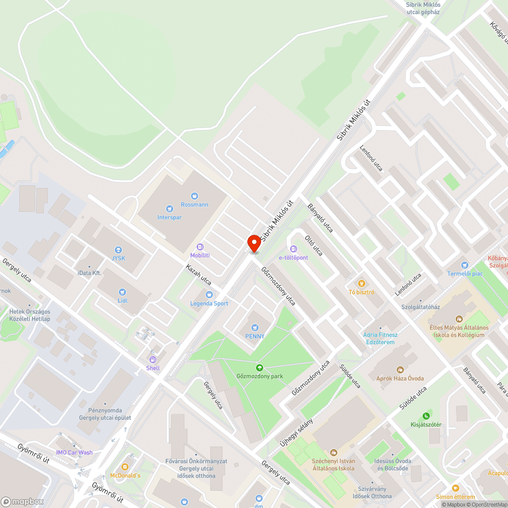 Újabb Sérült 30 as övezet tábla a Gőzmozdony utcai bejáratnál bejelentés helye