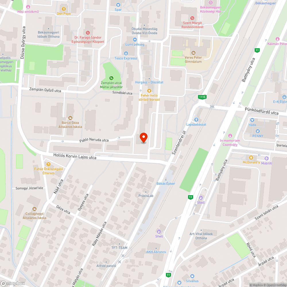 Útra kilógó jármű bejelentés helye