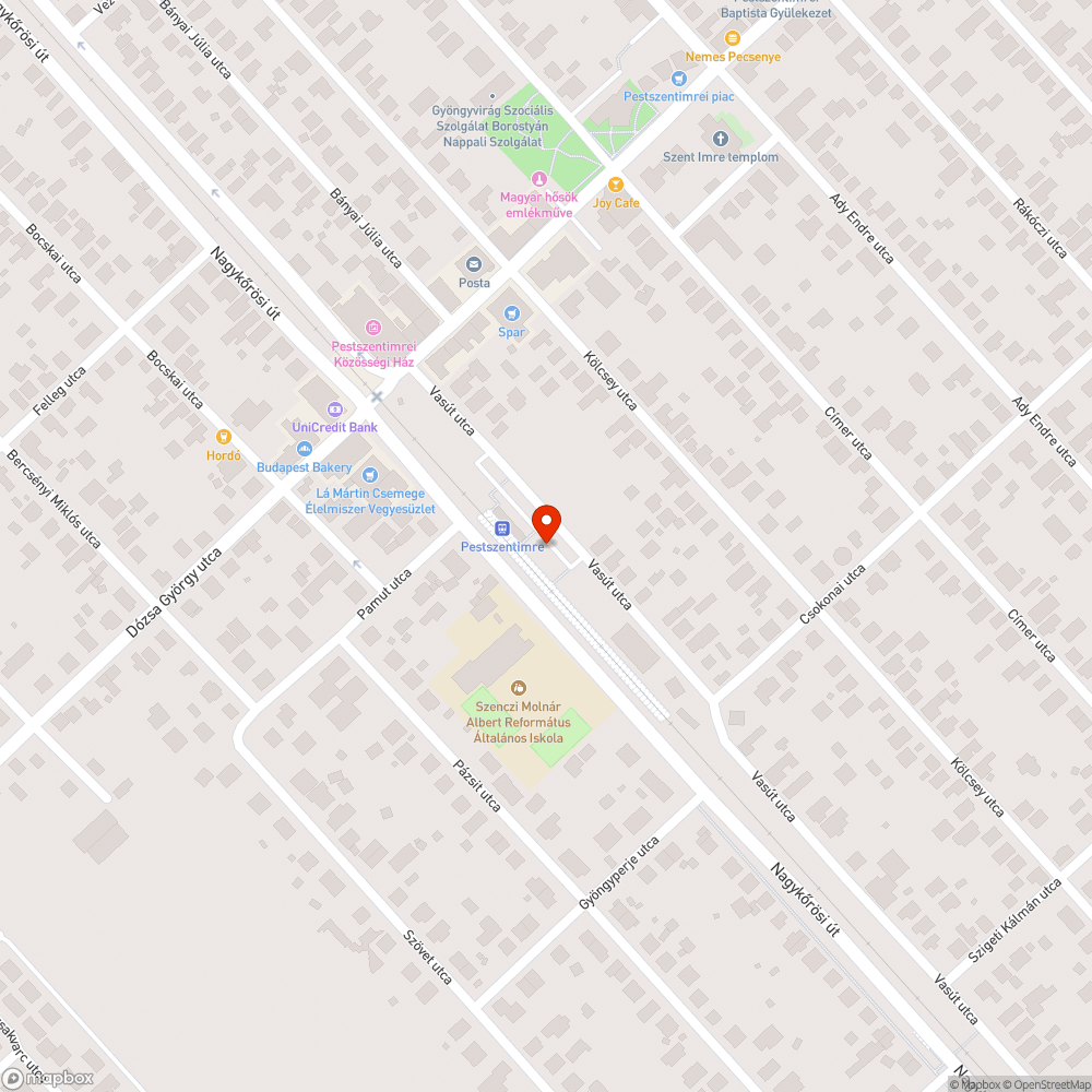 Kiégett lámpák a vasútállomáson bejelentés helye