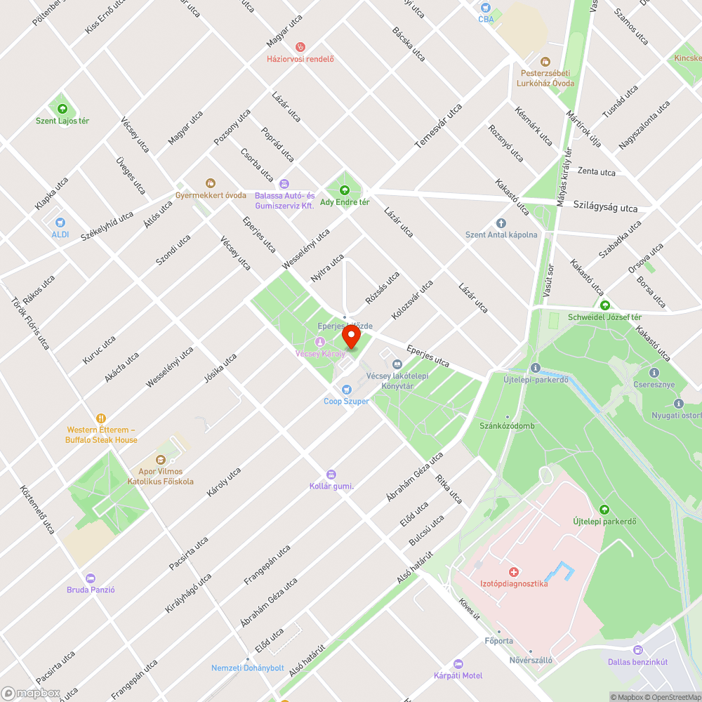 Autó parkoltatás bejelentés helye