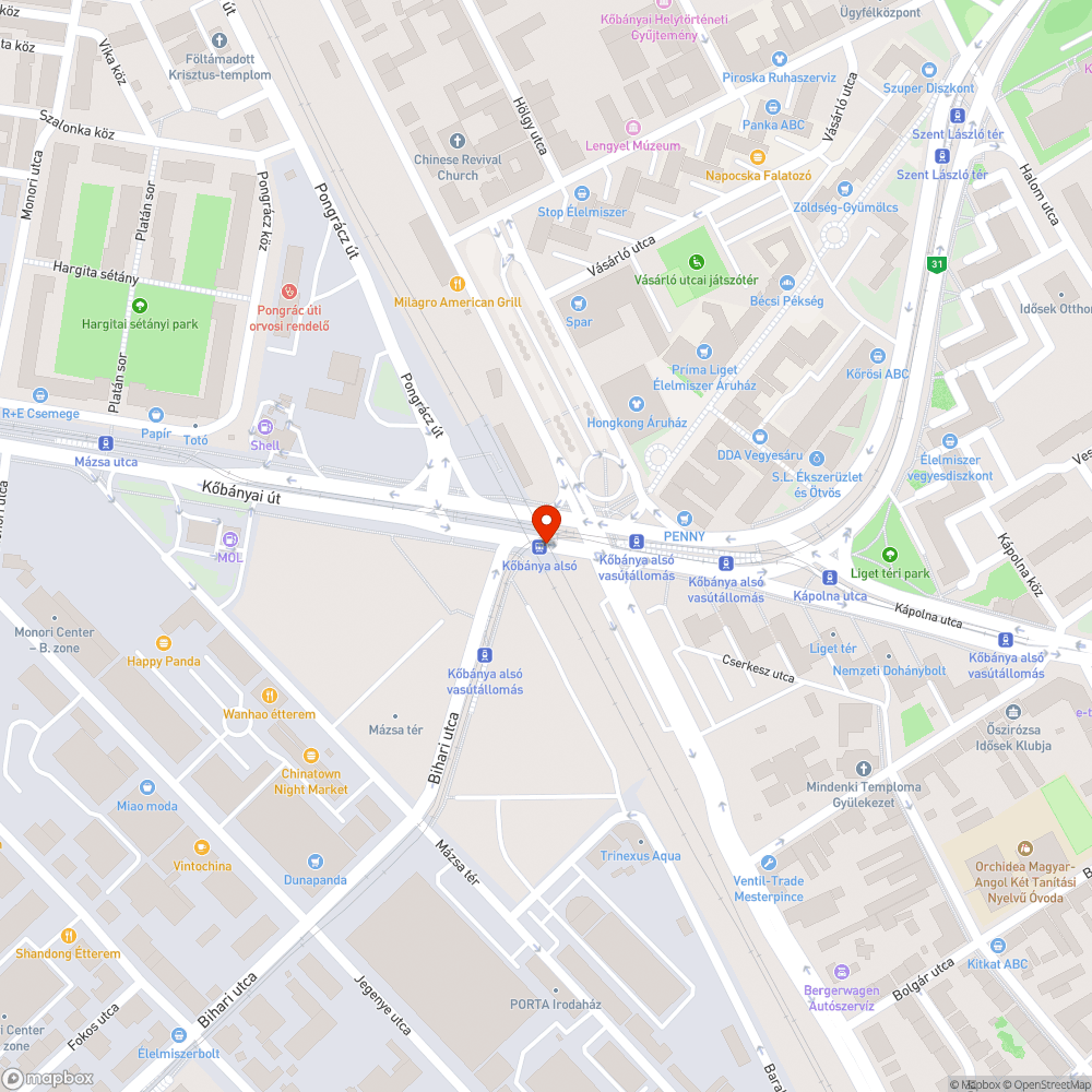 Kiálló, töredezett, lyukas fedlappár bejelentés helye