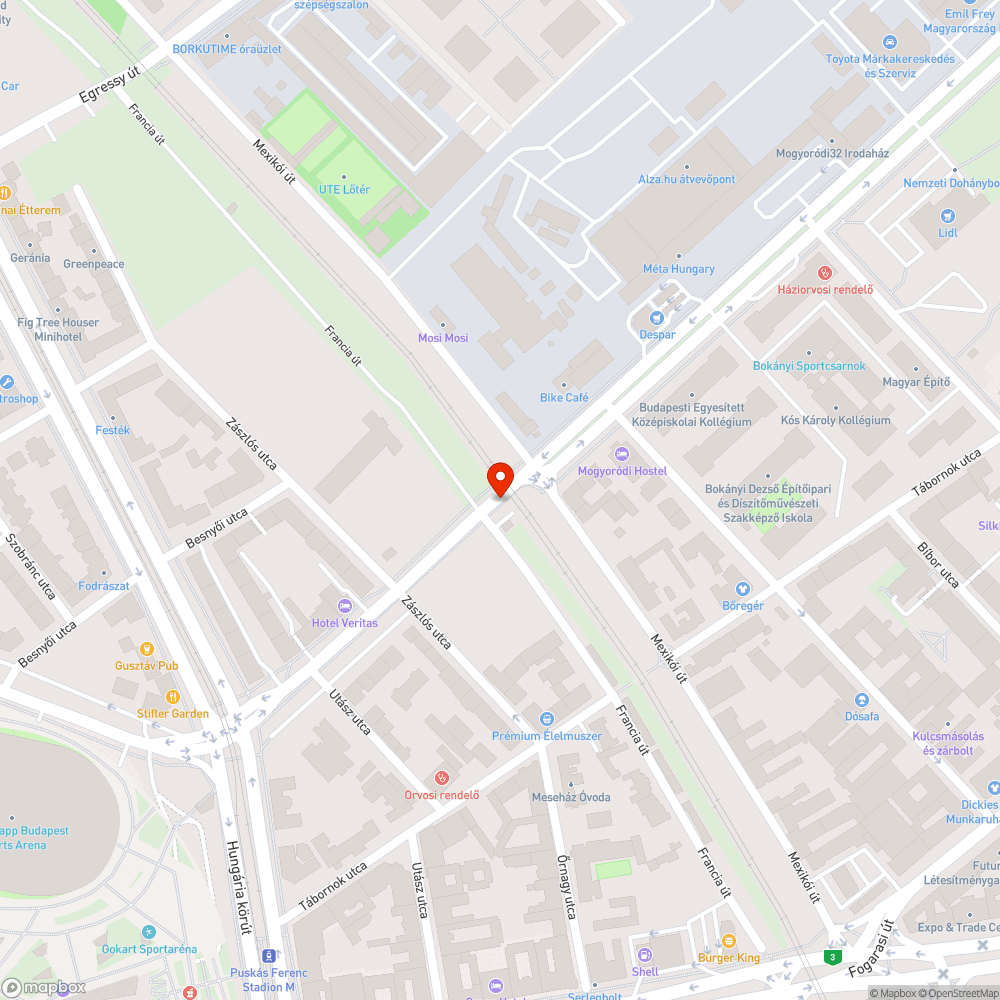 Beszakadt fedlap bejelentés helye