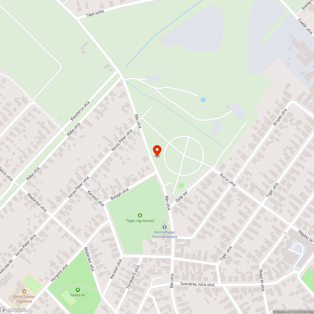 Helytelenül kihelyezett fekvőrendőr bejelentés helye