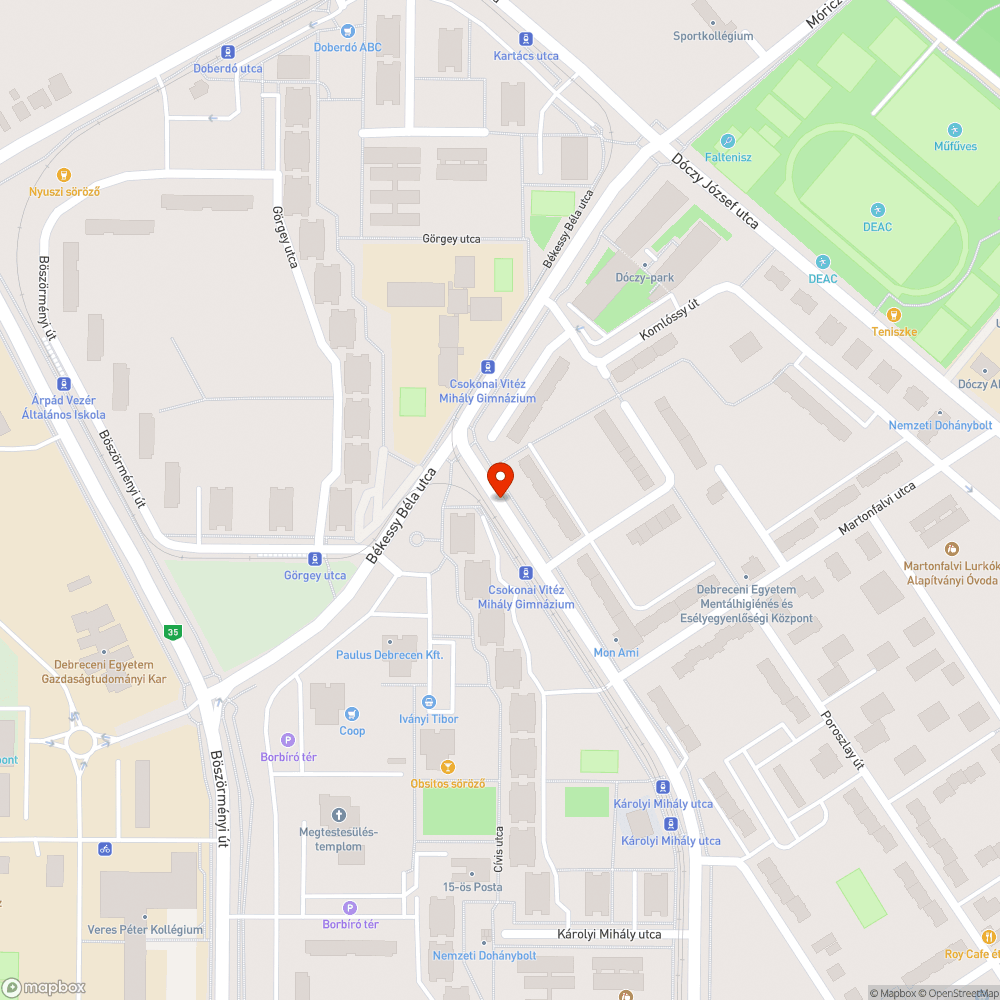 Porlik a villamosmegálló bejelentés helye