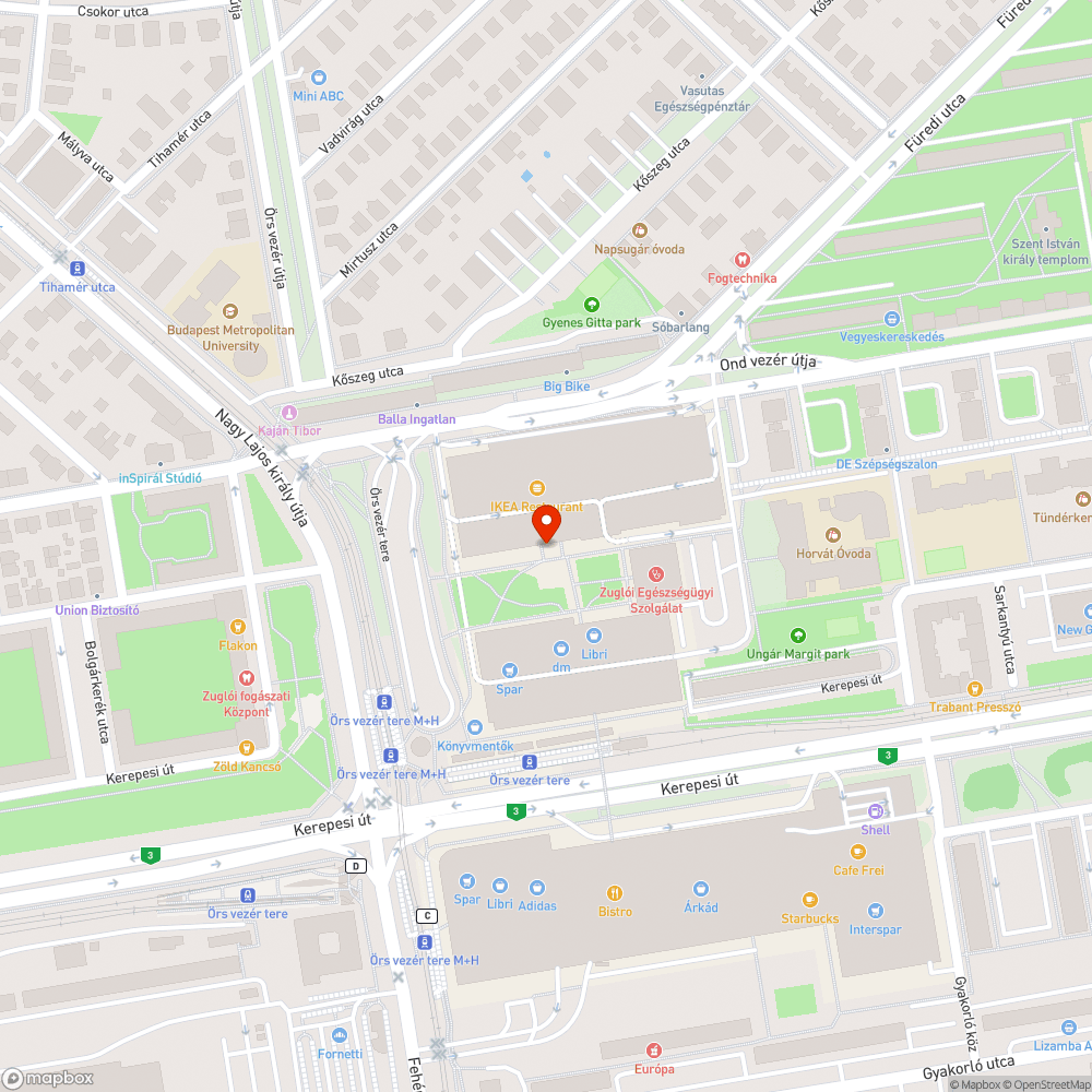 Kiégett lámpák bejelentés helye