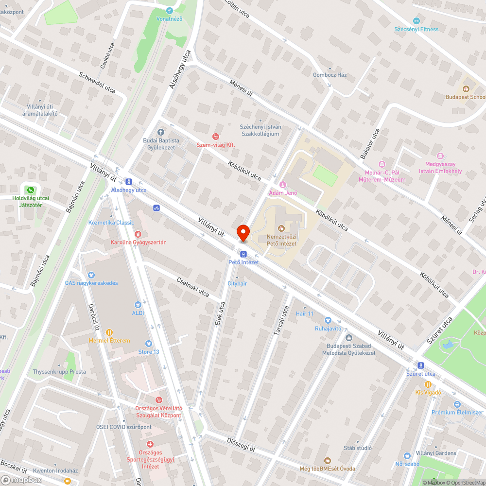 Állandóan parkolnak a zebra előtt bejelentés helye