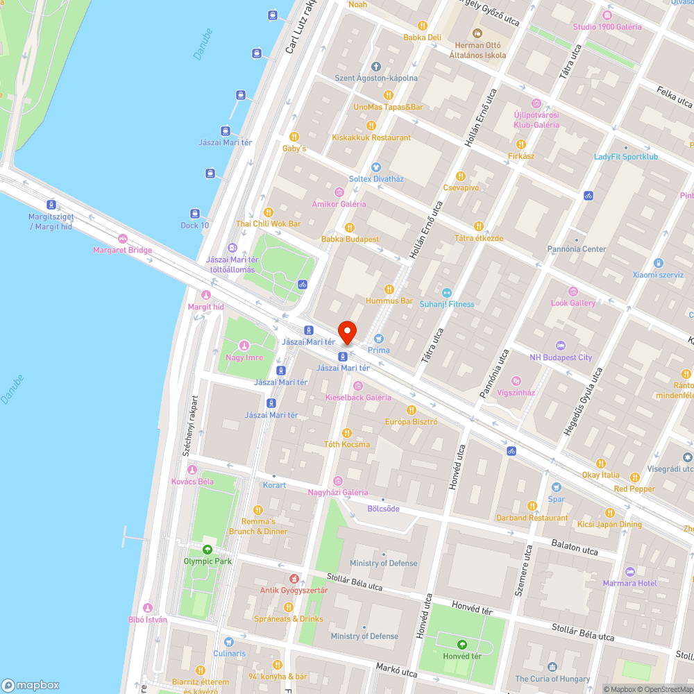 Láthatóan magára hagyott bicaj bejelentés helye