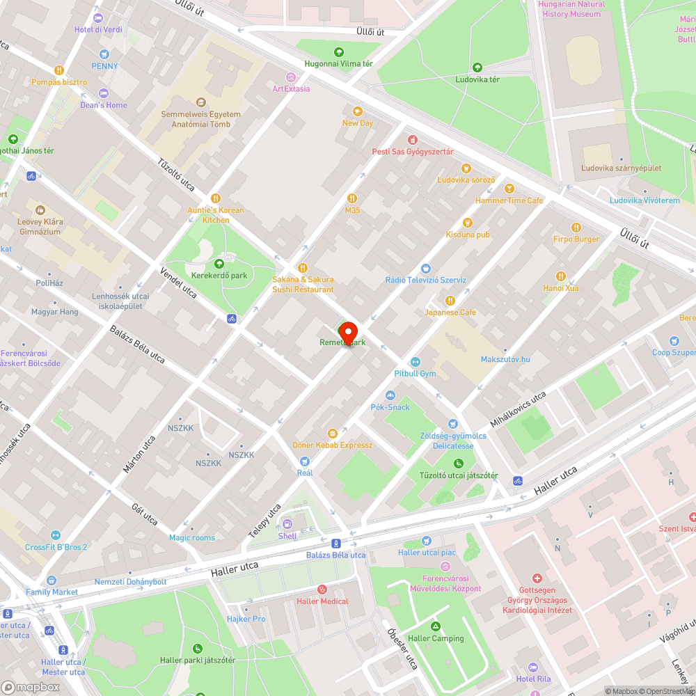 elhagyott autó bejelentés helye