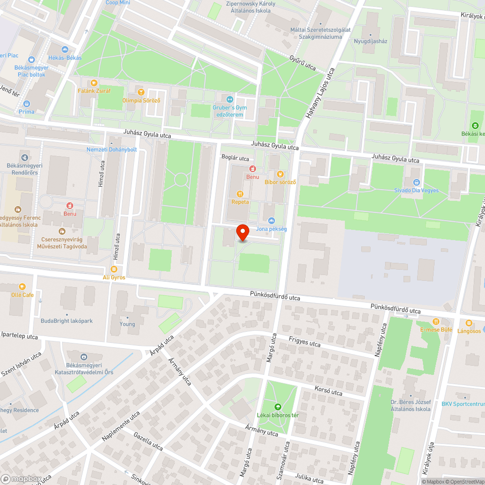 Eltűnő kockakövek bejelentés helye