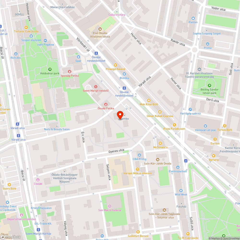 Szemétkupac bejelentés helye