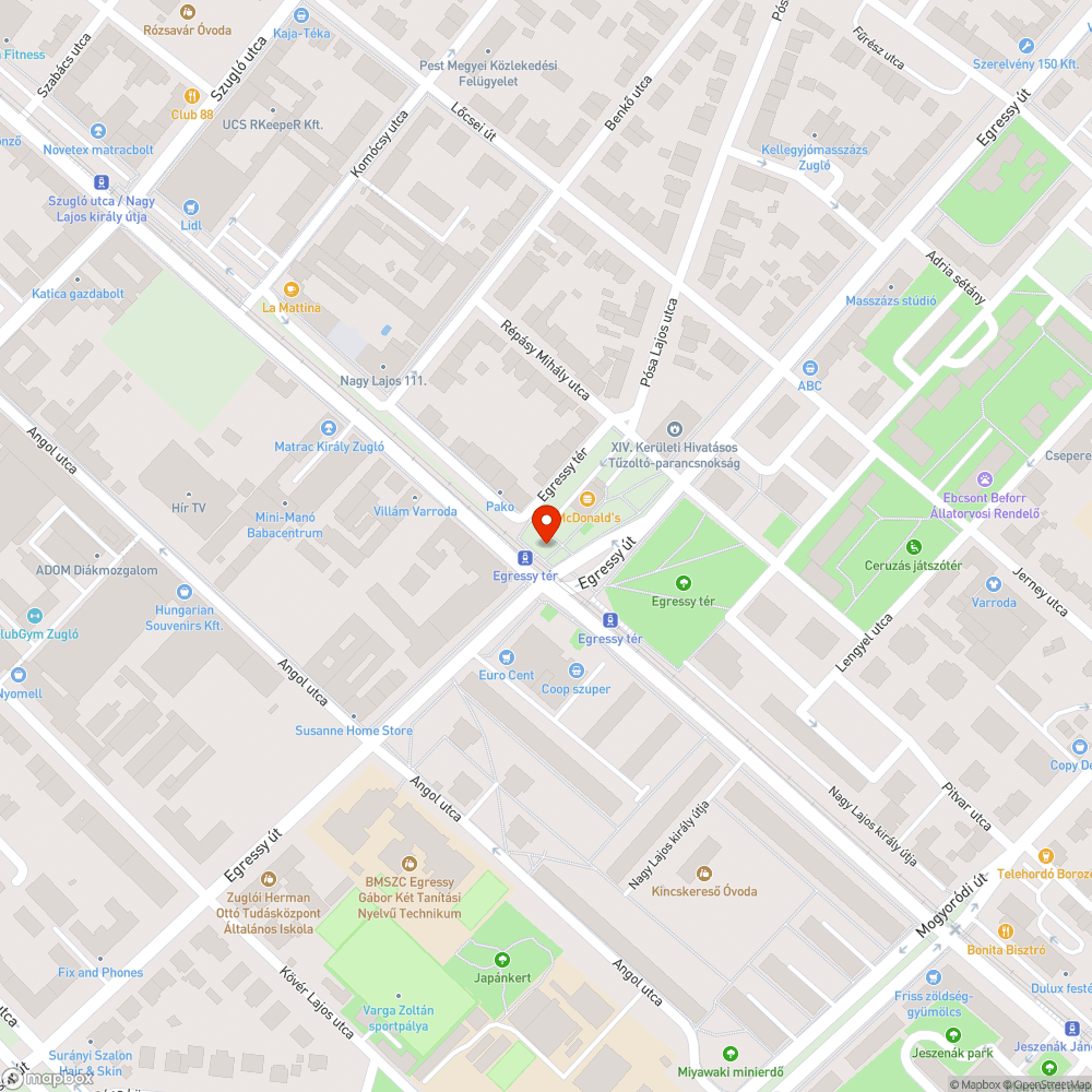 Mi baja? bejelentés helye