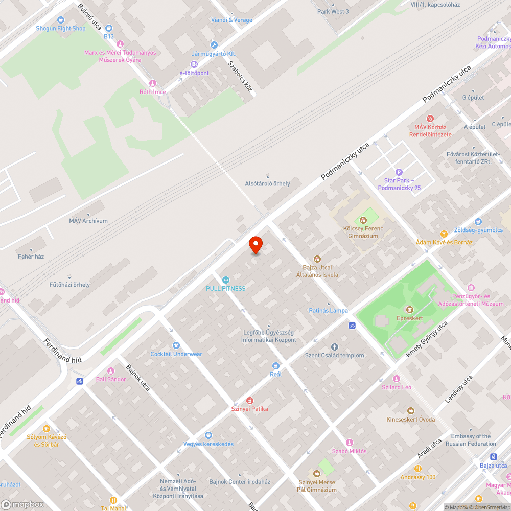 Roncs autó bejelentés helye