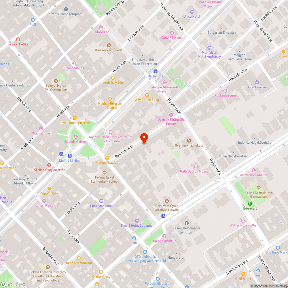 Üres oszlop bejelentés helye