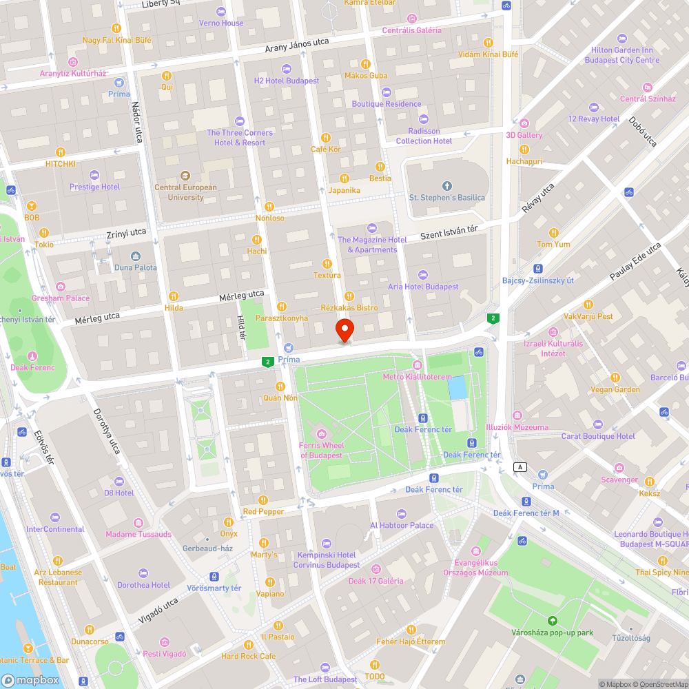 Kőpoller kidöntve bejelentés helye