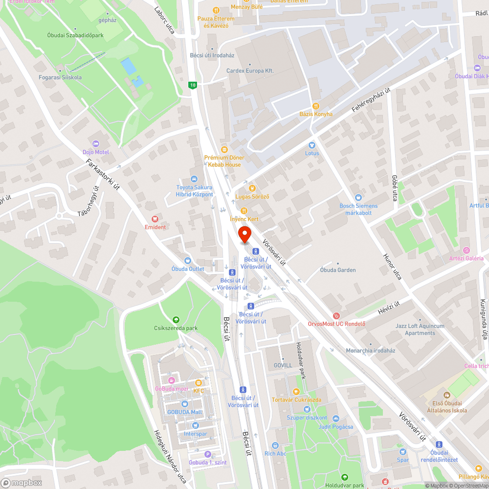 Rossz állapotú csatornafedő bejelentés helye