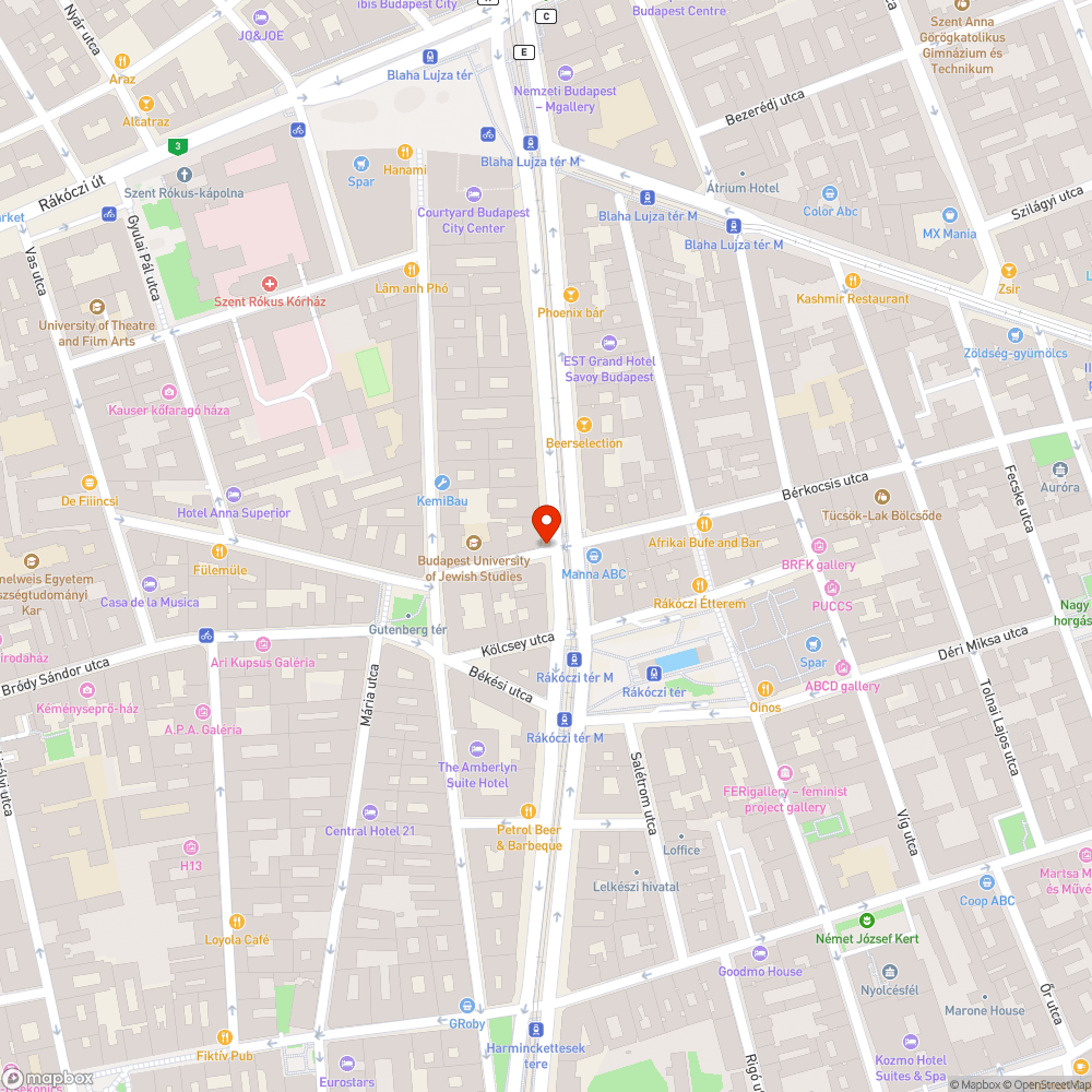 Sérült szemetes bejelentés helye