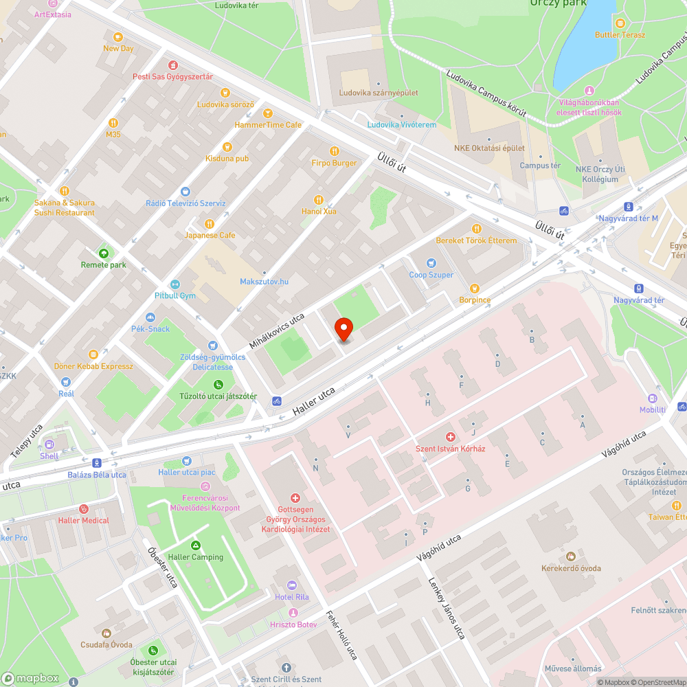 Tilosban parkoló autó bejelentés helye