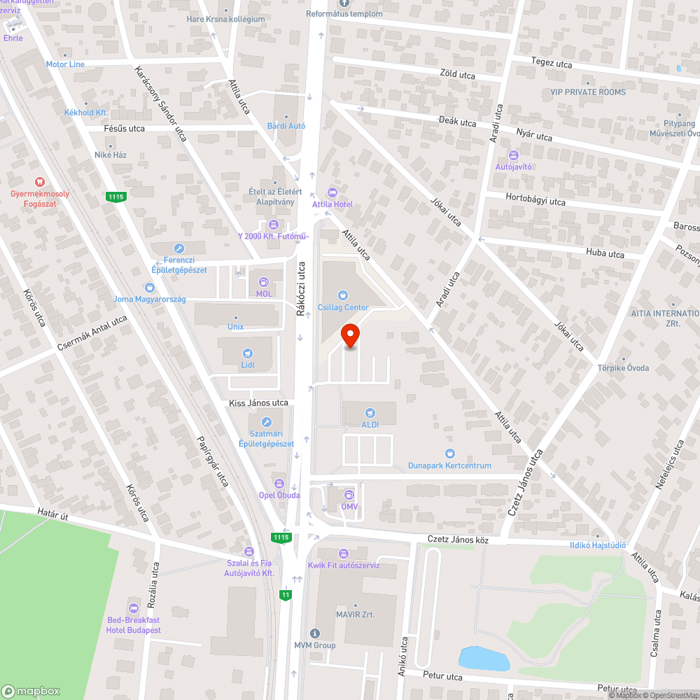 Kiégett lámpák bejelentés helye