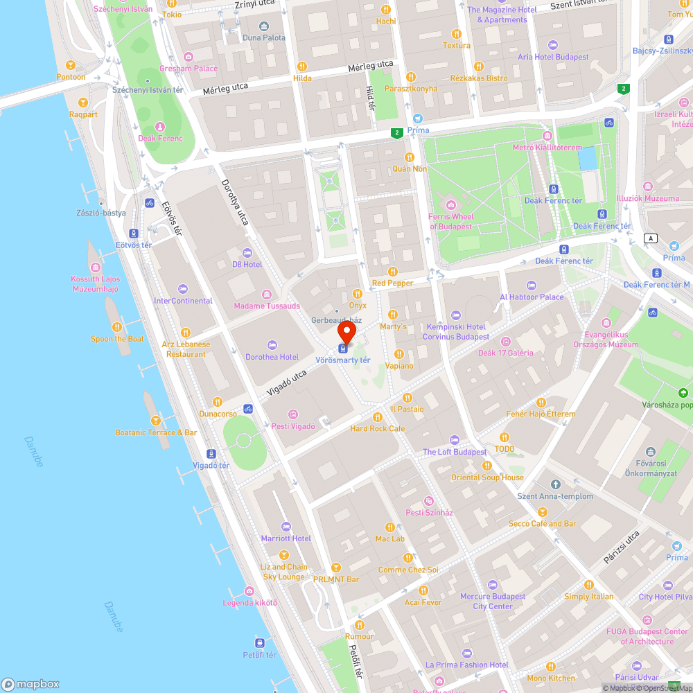 Vörösmarty tér, kisföldalatti bejelentés helye