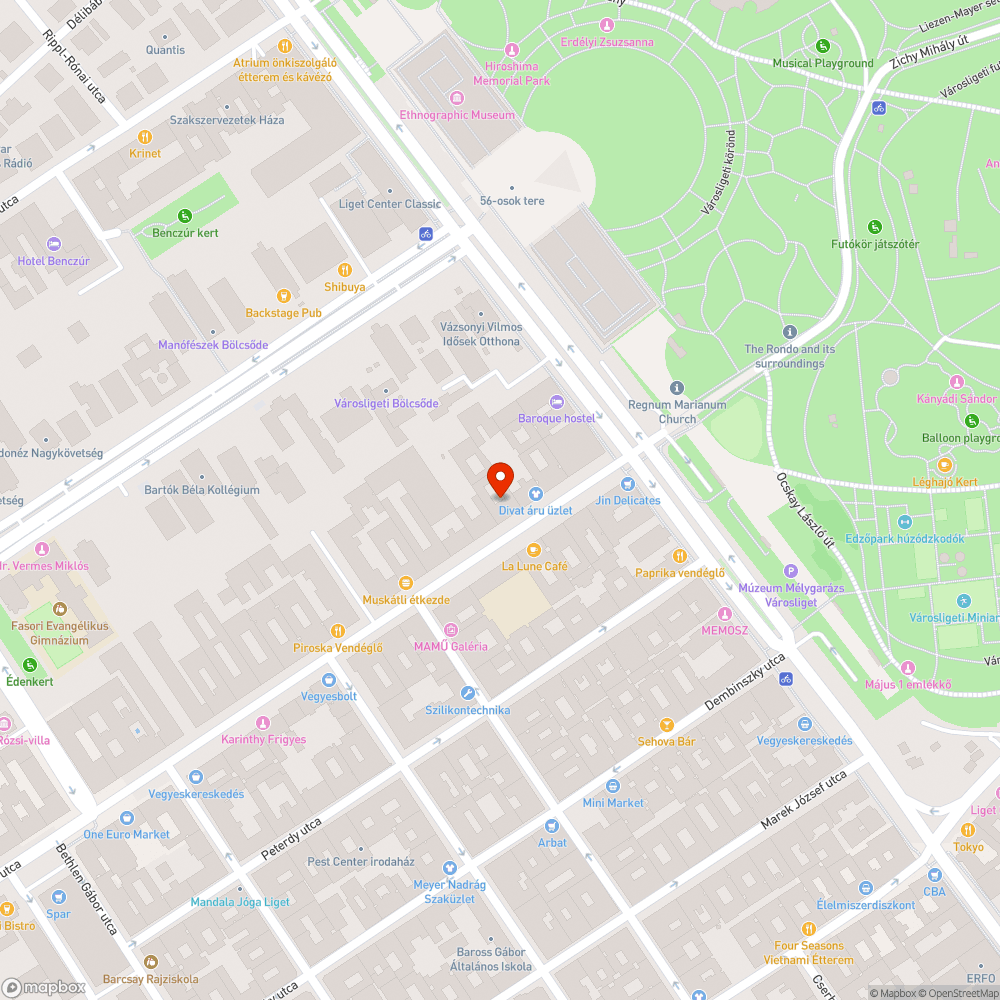 Kirakott szemetek bejelentés helye