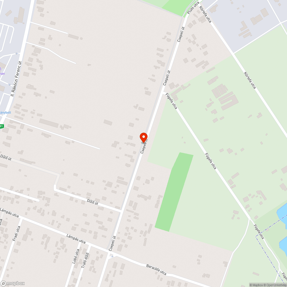 Fekvőrendőrhöz hasonlító úthibák bejelentés helye