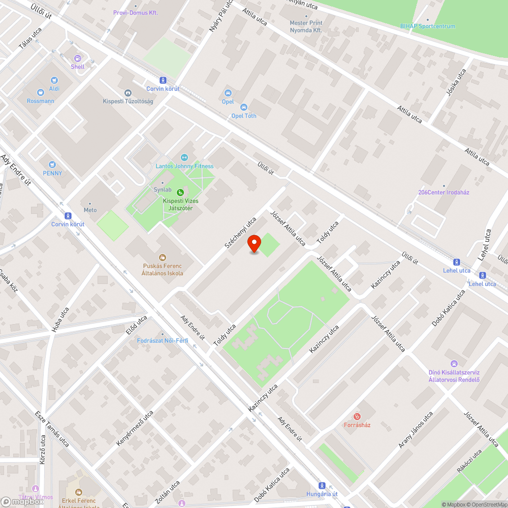 Kidobott fenyők bejelentés helye