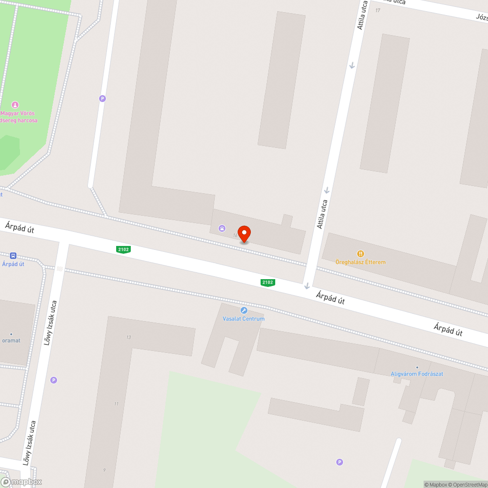 Vaspöcök a járdán bejelentés helye