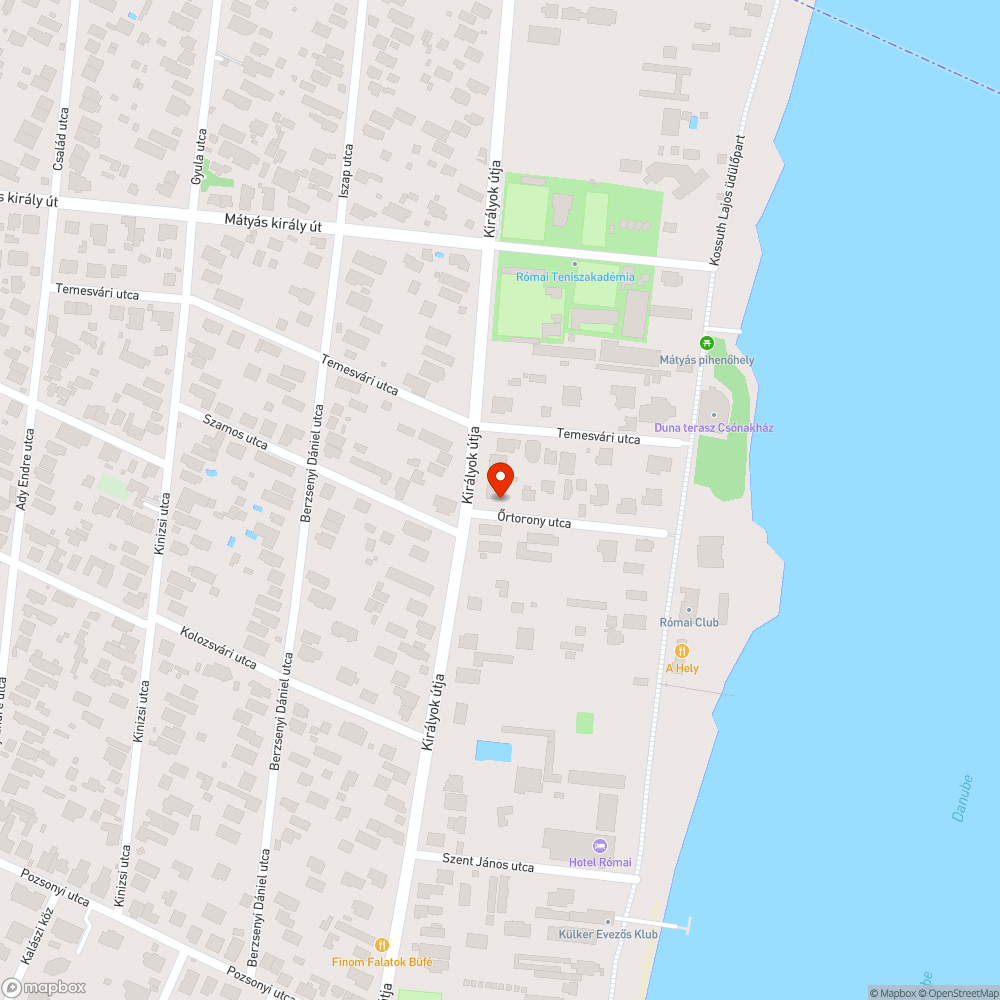 Hiányzó és rossz állapotú utcanèvtábla bejelentés helye