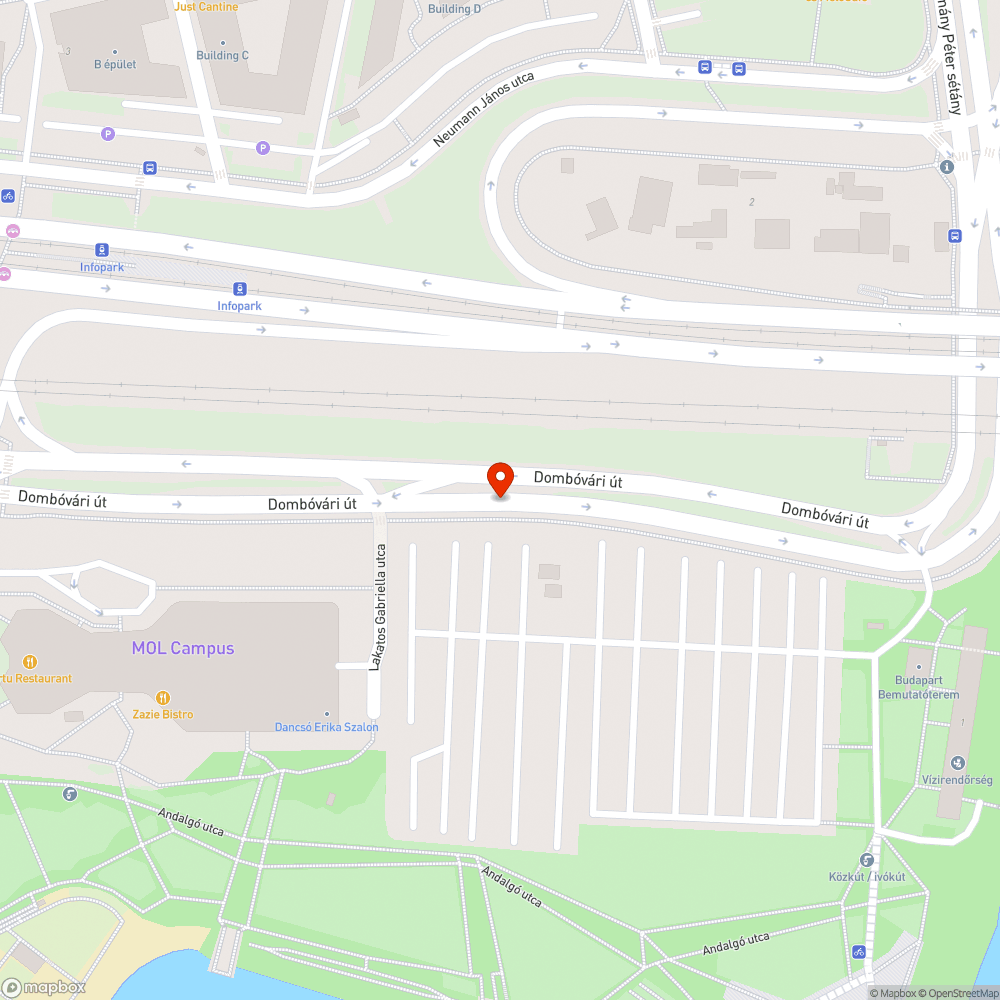 Kerékpárút elfoglalása bejelentés helye