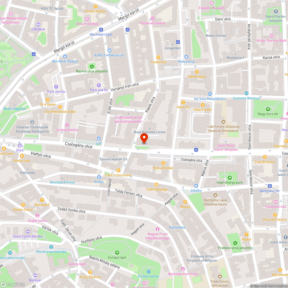 Billegő aknafedél bejelentés helye