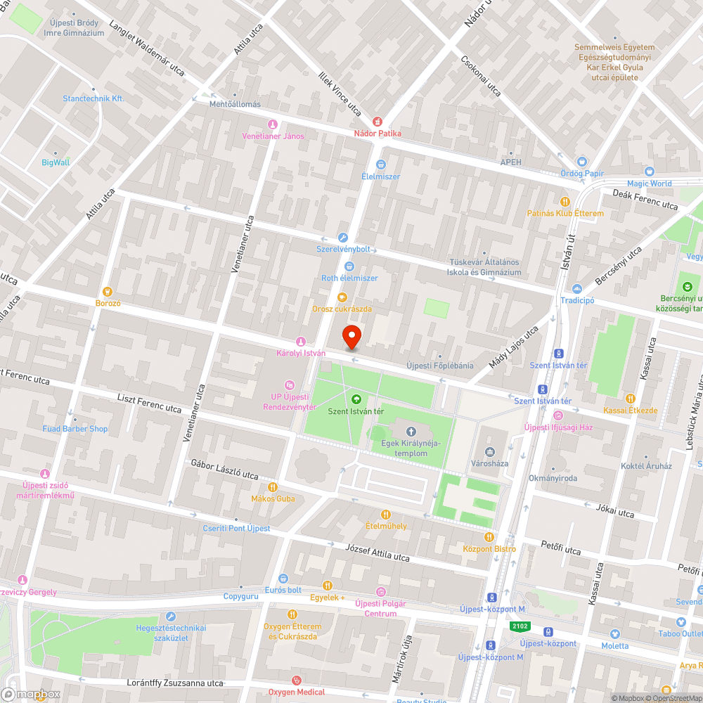 Botlásveszély bejelentés helye