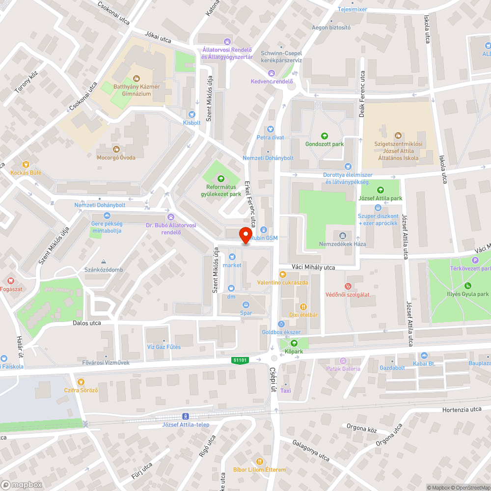 Zöldövezetben való egész napos parkolás bejelentés helye