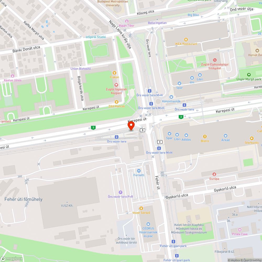 Szutyok bejelentés helye