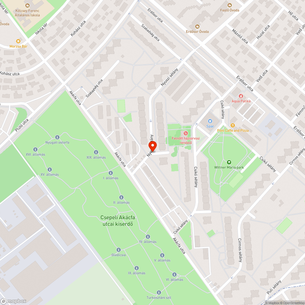 Hiányzó táblák bejelentés helye