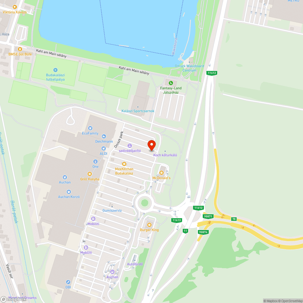 Roncs bejelentés helye