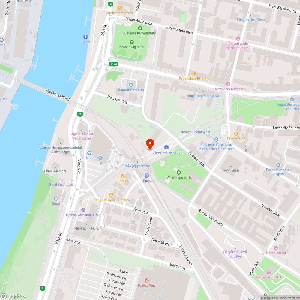 Feltört vélhetően gazdátlan jármű bejelentés helye