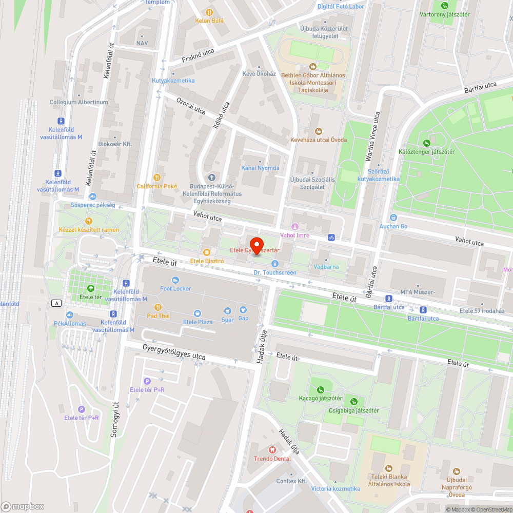 Megrongálták a telefonfülkét bejelentés helye