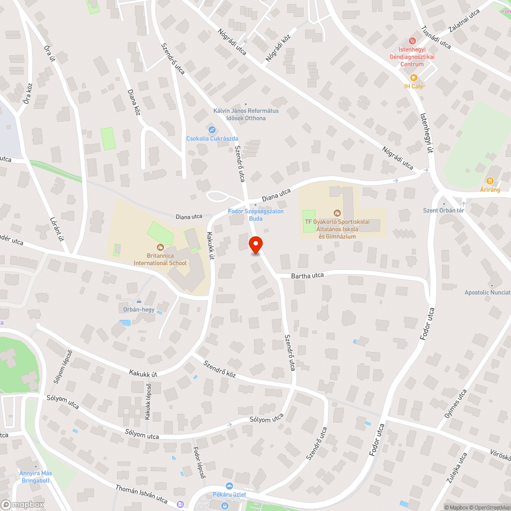 Elhagyott auto bejelentés helye