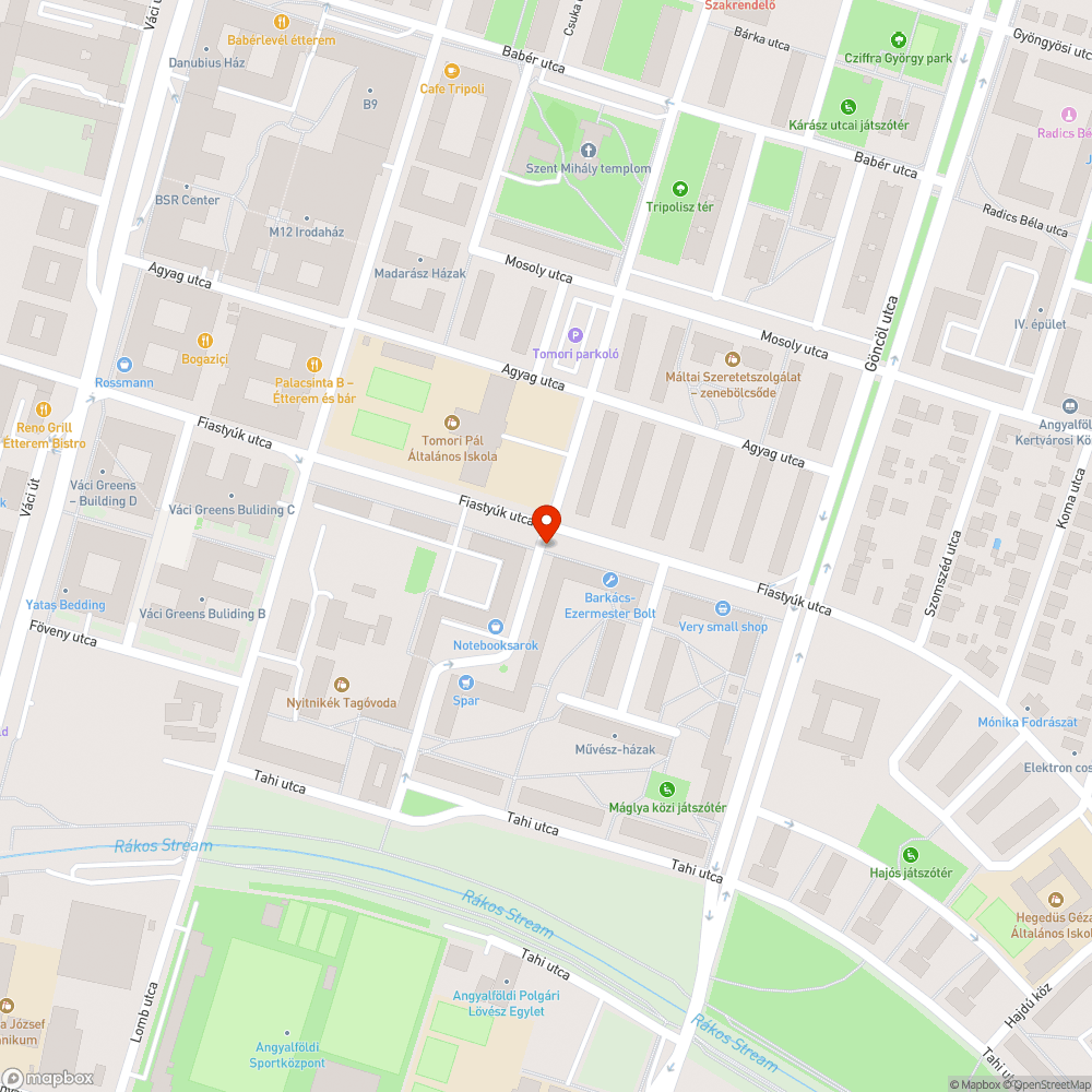 Hiányzó fényterelő bejelentés helye