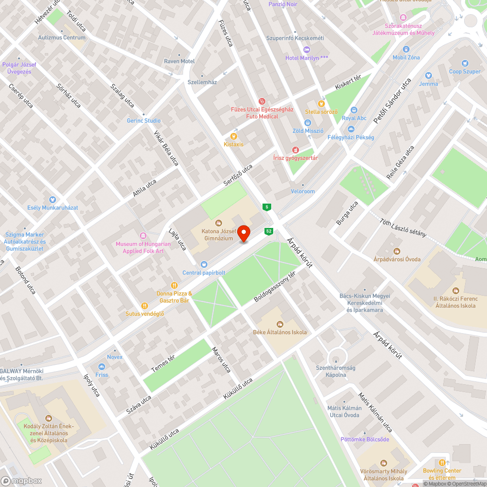 Kiégett bejelentés helye